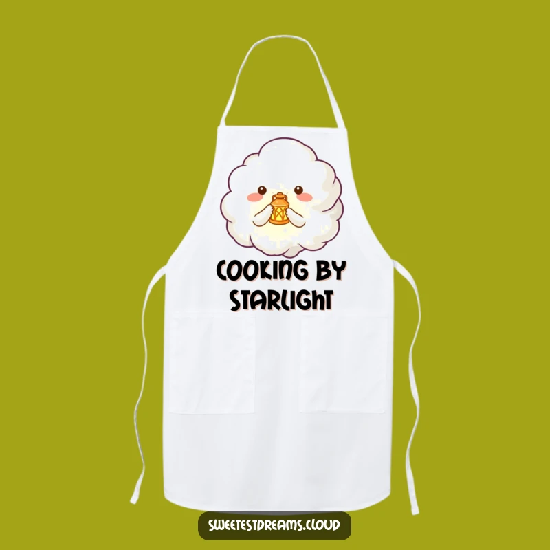 Funny Cloud Lantern Apron - Kitchen Enchanting Gift
