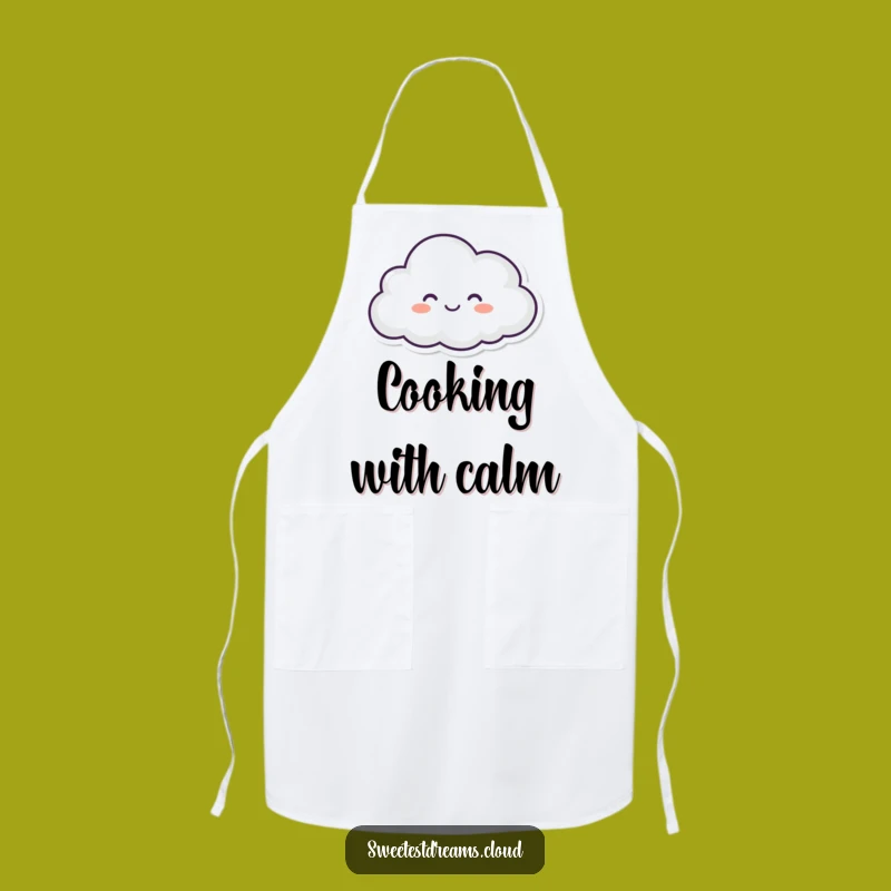 Funny Happy Cloud Apron - Whimsical Kitchen Wear, Hilarious Funny Gift