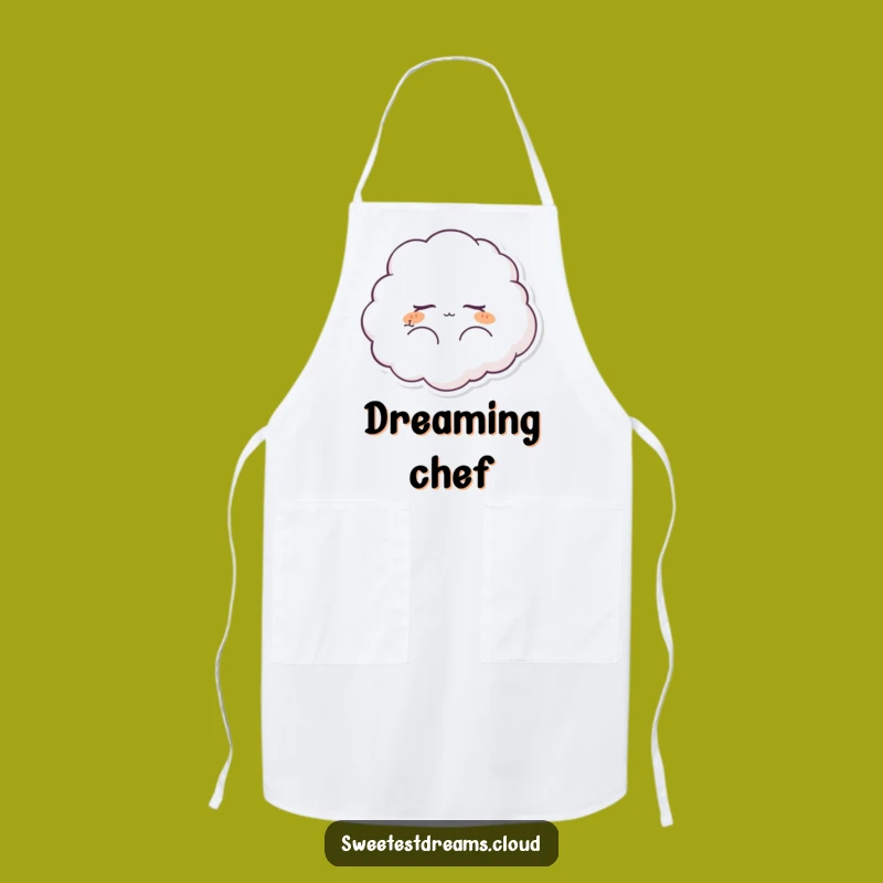 Funny Dreaming Cloud Apron: Chef's Gift for Calm Cooking