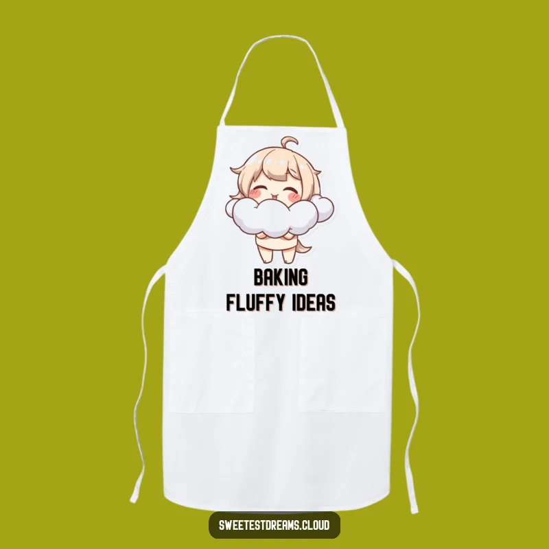 Funny Cloud Blower Apron: Chef Character Fun for a Hilarious Funny Gift
