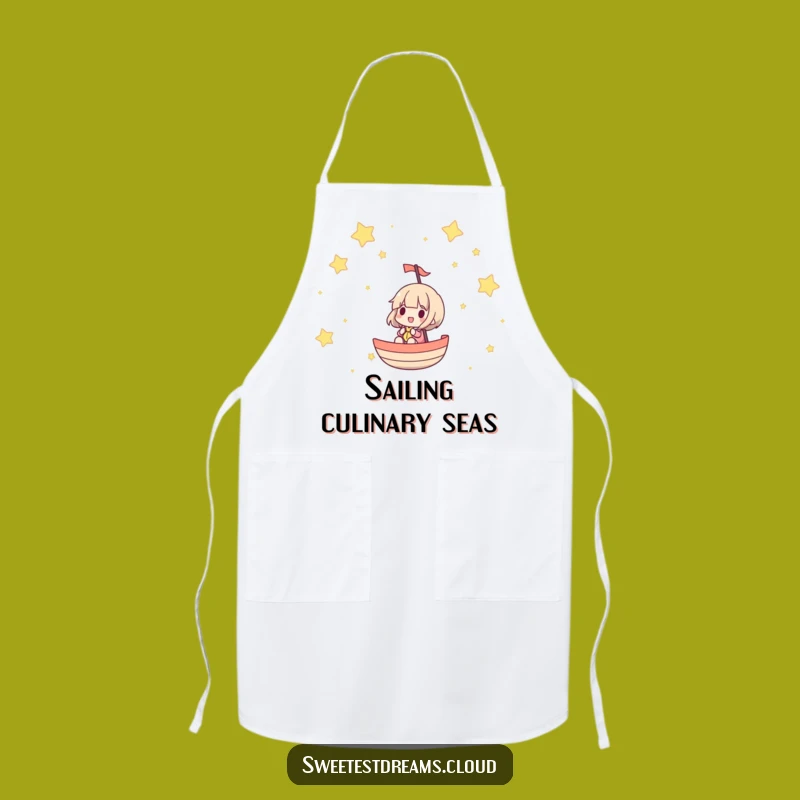 Funny Star Sailor Apron: Cook Up a Galactic Feast with Flair