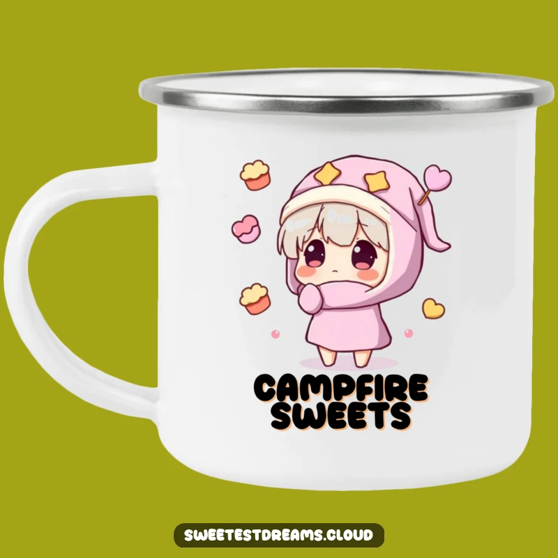 Funny Sweet Dreams Camping Mug: Campfire Treats, The Ultimate Dessert Funny Gift