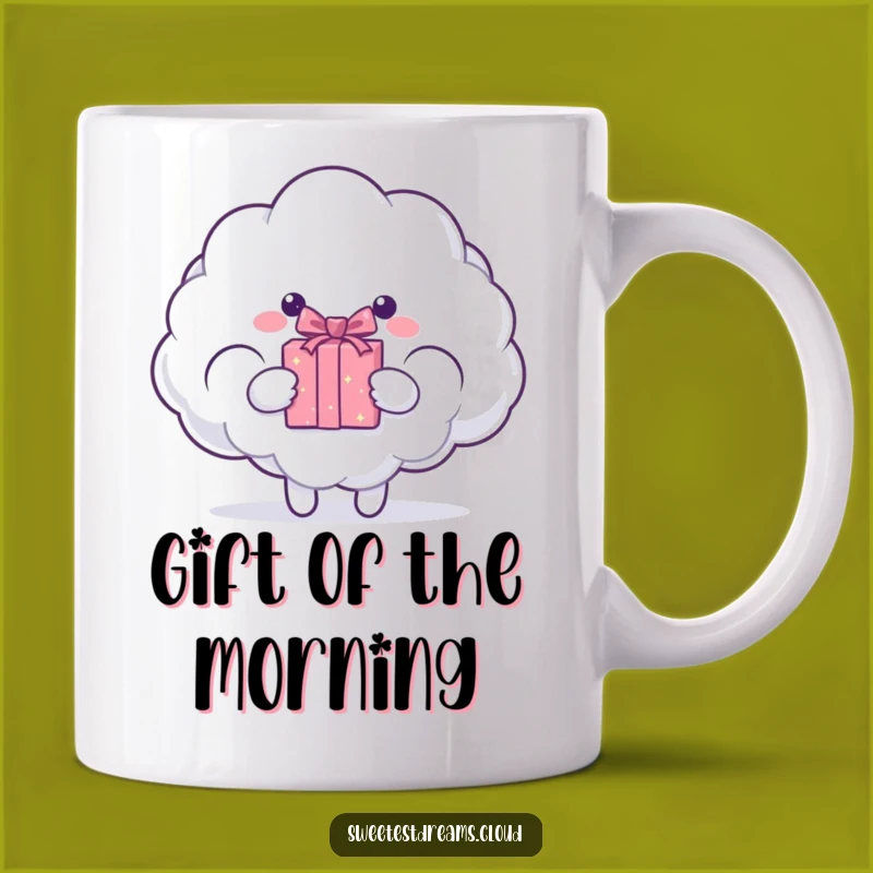 Funny Cloud Gift Mug: A Hilarious Present from Happy Clouds
