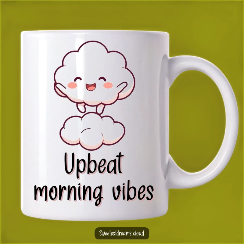 Funny Cloud Bouncing Mug: A Hilarious Gift for Joyful Spirits