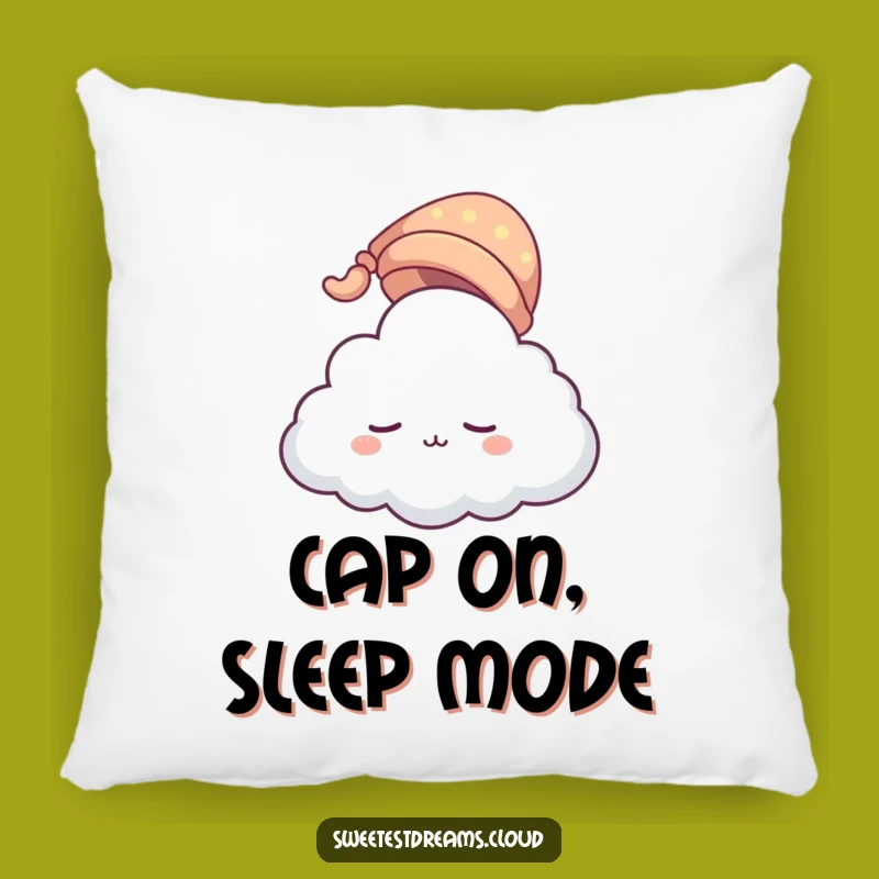 Funny Sleeping Cloud Pillow: Cozy Gift for Sweet Sleep