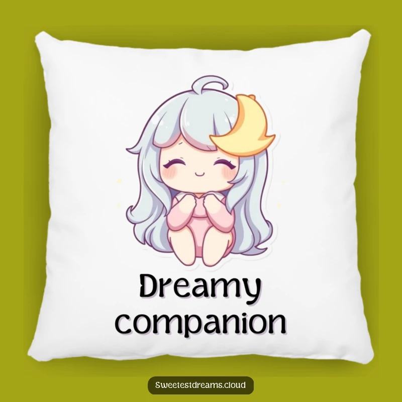 Funny Dreamy Moon Pillow: Cozy Nights, Adorable Funny Gift for Stargazers