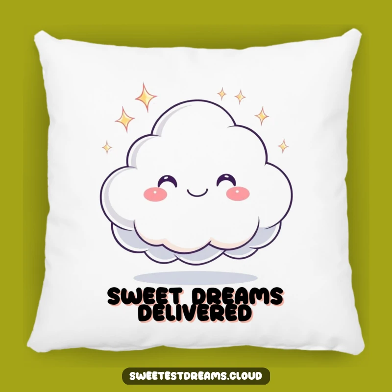 Funny Dream Cloud Pillow - Soft & Sweet Dreams Accent, Cute Funny Gift