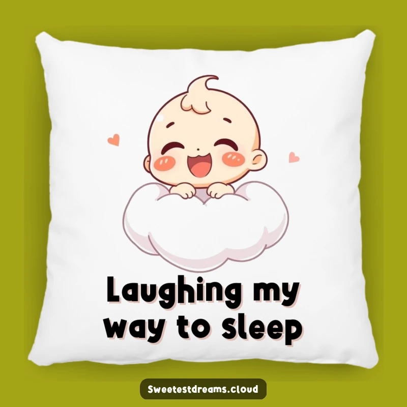 Funny Giggling Character Cloud Pillow: Cozy Comfort & Joyful Humor