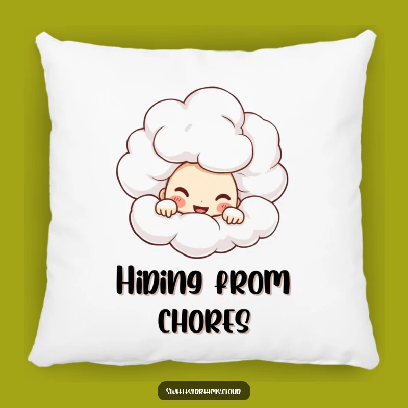 Funny Mischief Pillow: Comfy Character Art, Ideal Funny Gift