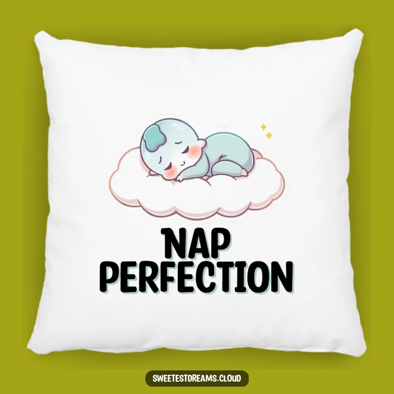 Funny Peaceful Sleeper Pillow: Cozy Cloud Smile Cushion, Soft & Sweet Funny Gift