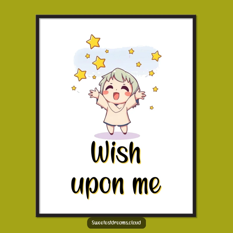 Funny Star Catcher Poster: Inspire Your Walls with Dreamy Art