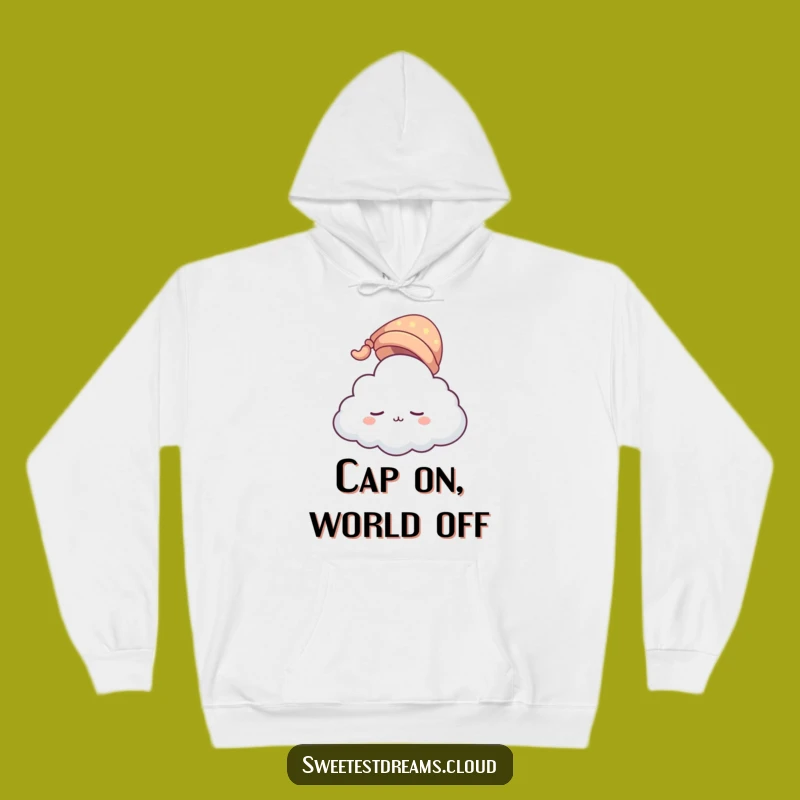 Funny Sleeping Cloud Hoodie: Cozy Gift for Ultimate Comfort