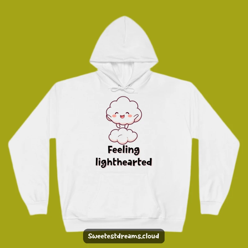 Funny Cloud Bouncing Hoodie: Cozy Up in This Humorous Cloud Apparel