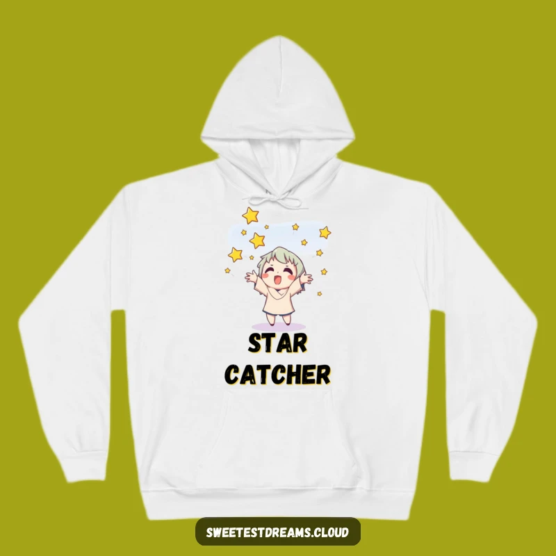 Cozy Funny Star Catcher Hoodie: Warm Your Soul with Celestial Fun