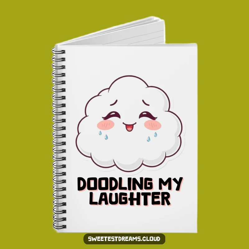 Funny Giggling Cloud Notebook: Capture Your Happy Thoughts!