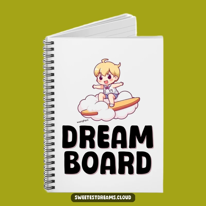 Funny Cloud Surfer Notebook: Jot Down Your Adventures with Flair