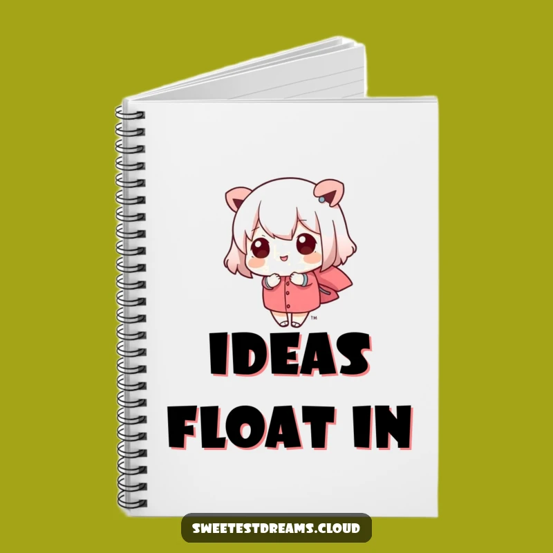 Funny Kawaii Breeze Notebook: Gentle Journey Journal, Perfect Gift for Writers