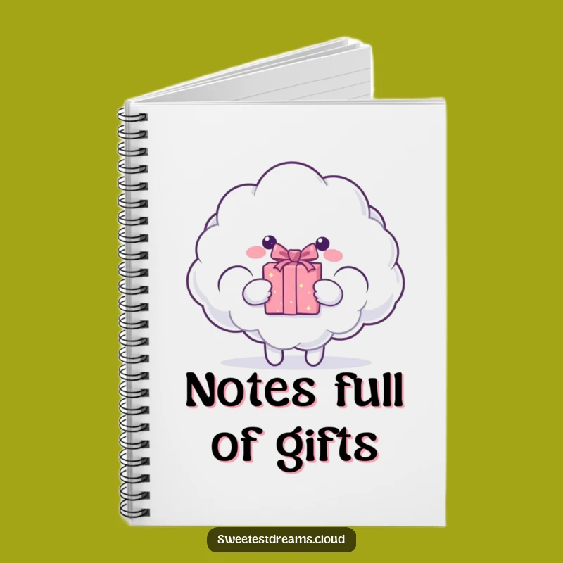Funny Cloud Gift Notebook: Jot Down Surprising Ideas
