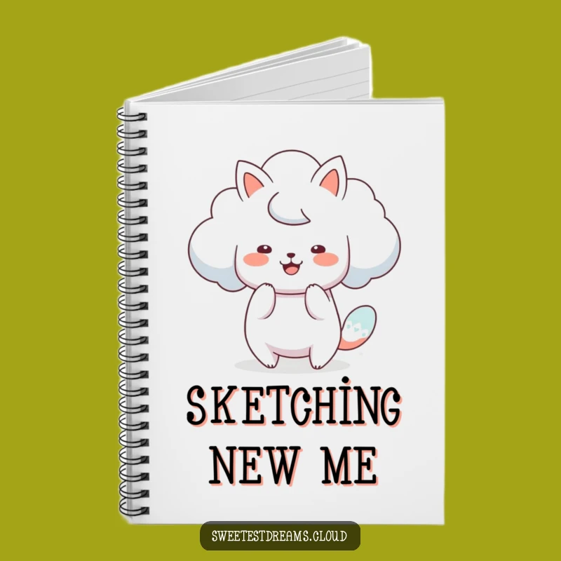 Funny Cloud Art Notebook: Sketch Your Imaginative Designs!