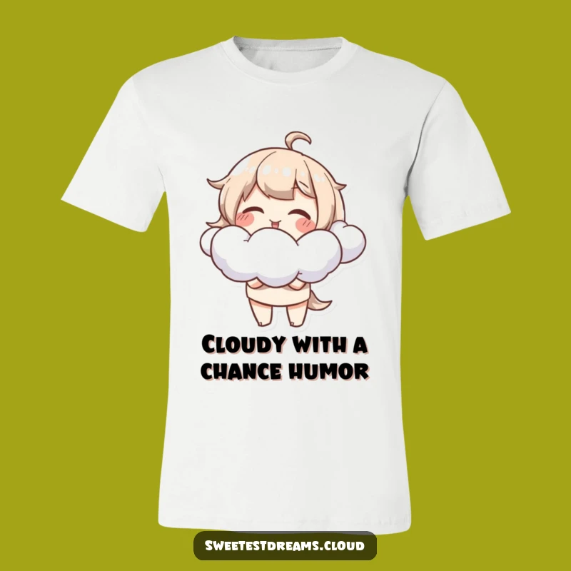 Funny Cloud Blower T-Shirt: Hilarious Character Design for a Joyful Funny Gift