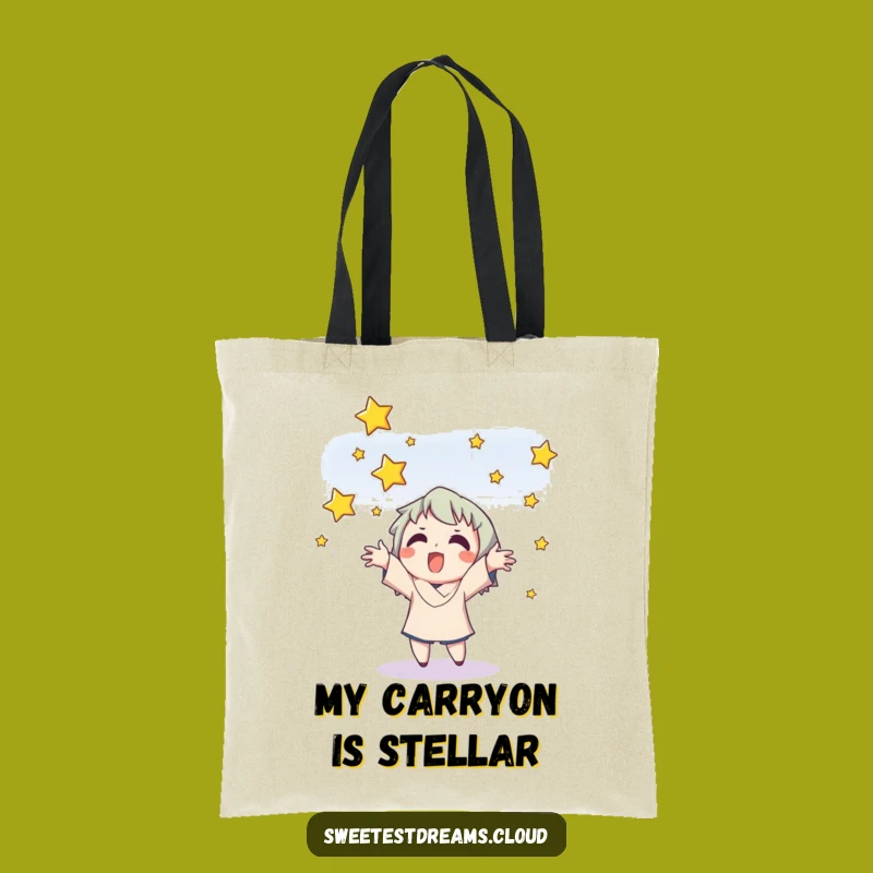 Funny Star Catcher Tote Bag: Carry Your Wishes with Cosmic Style